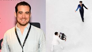 Hot figure skating camera operator becomes the accidental star of the Olympics