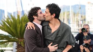 Jordan Firstman goes viral for kissing Diego Calva at 'Club Kid's Cannes premiere