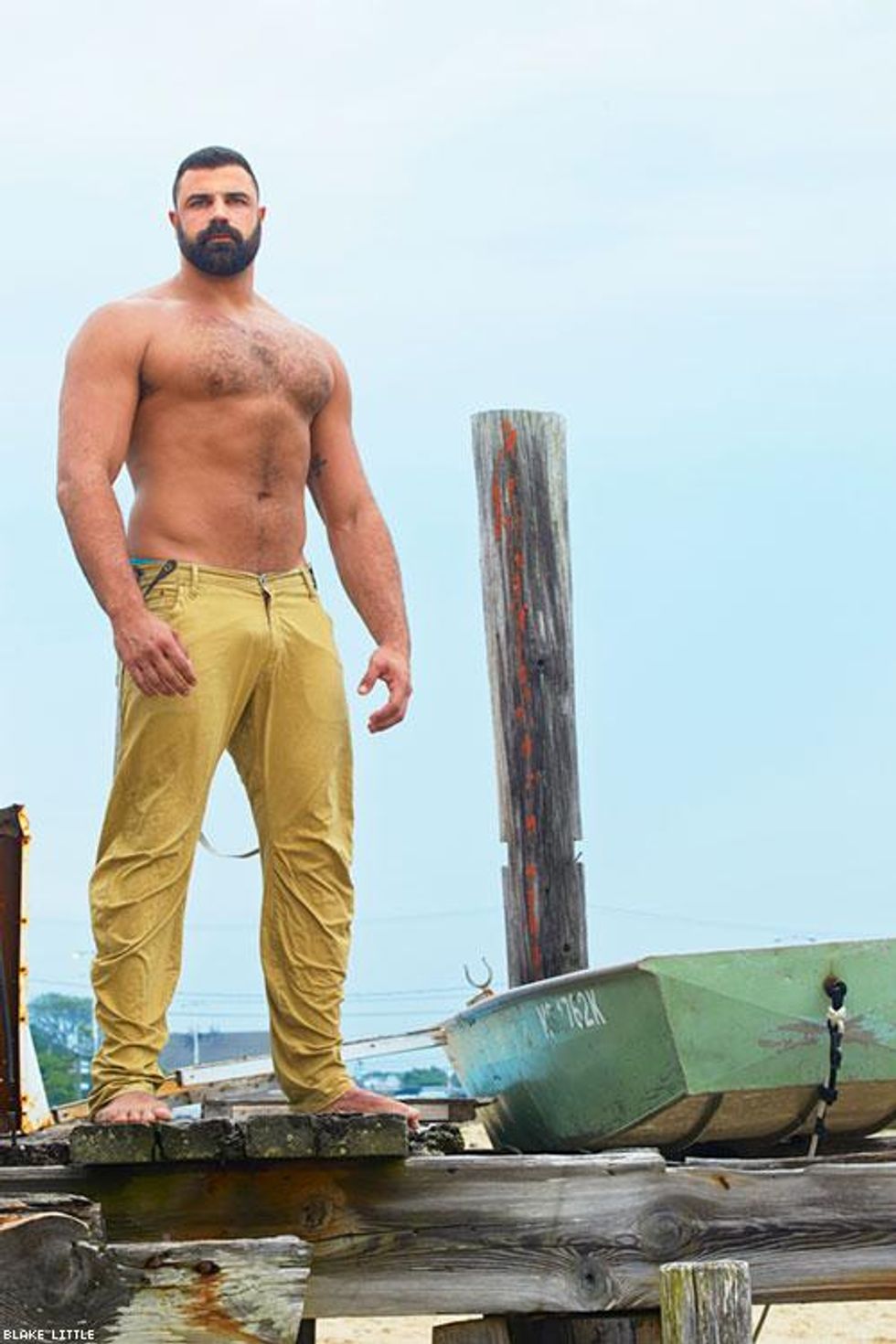 Jorge, Dock, Provincetown, Mass., 2014