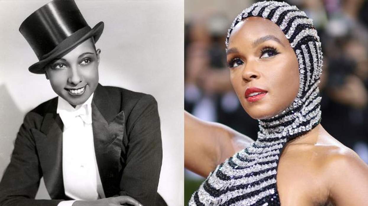 Josephine Baker and Janelle Monae