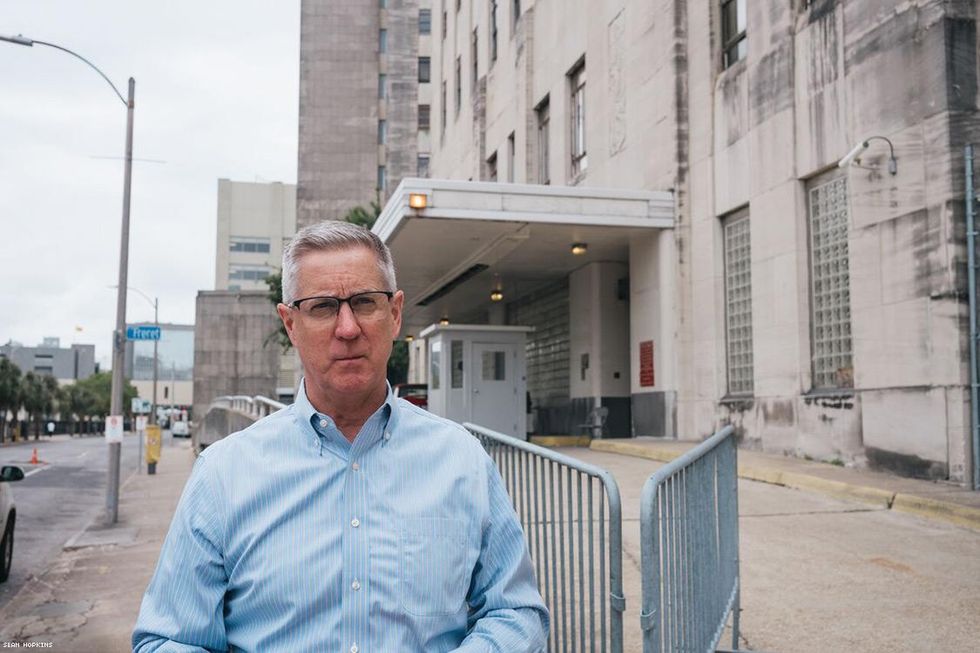 Journalist Clancy DuBois remembers being a newspaper intern assigned to report the fire. On the night of June 24, Clancy stood at the emergency ramp of Charity Hospital as bodies arrived in ambulances.