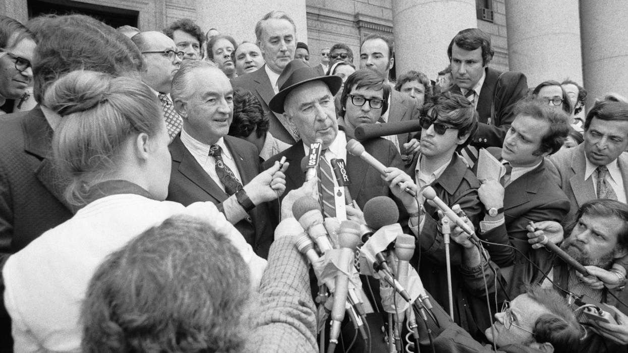 journalists at a press conference