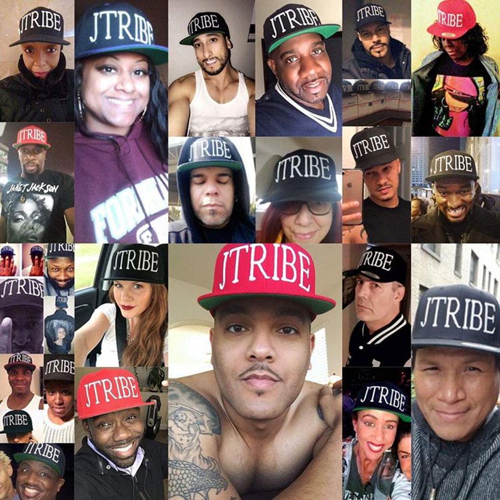 JTRIBE SnapBack (Janet Jackson fans). Created & Designed by Ron DuWayne for noralapparel.com