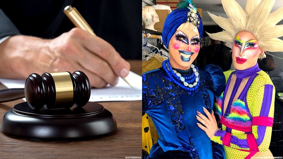Judge and drag queens