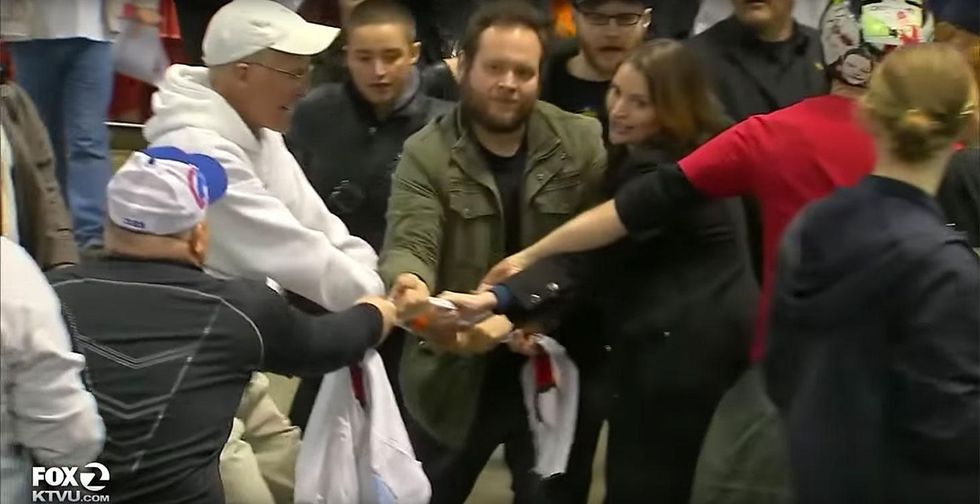 Just another day of violence at a Trump rally: Chicago