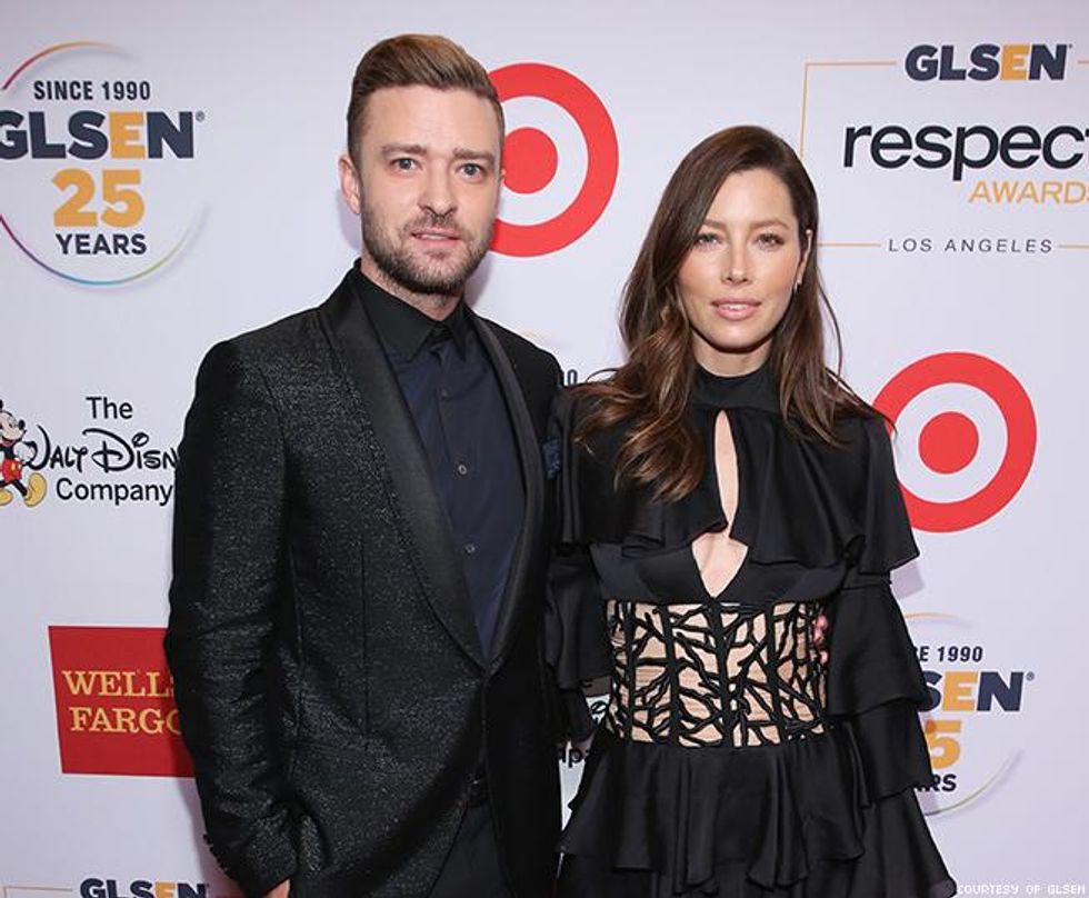 Justin Timberlake and Jessica Biel