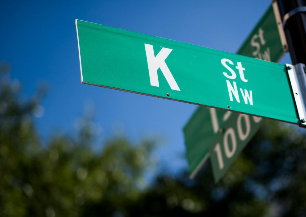 K street sign