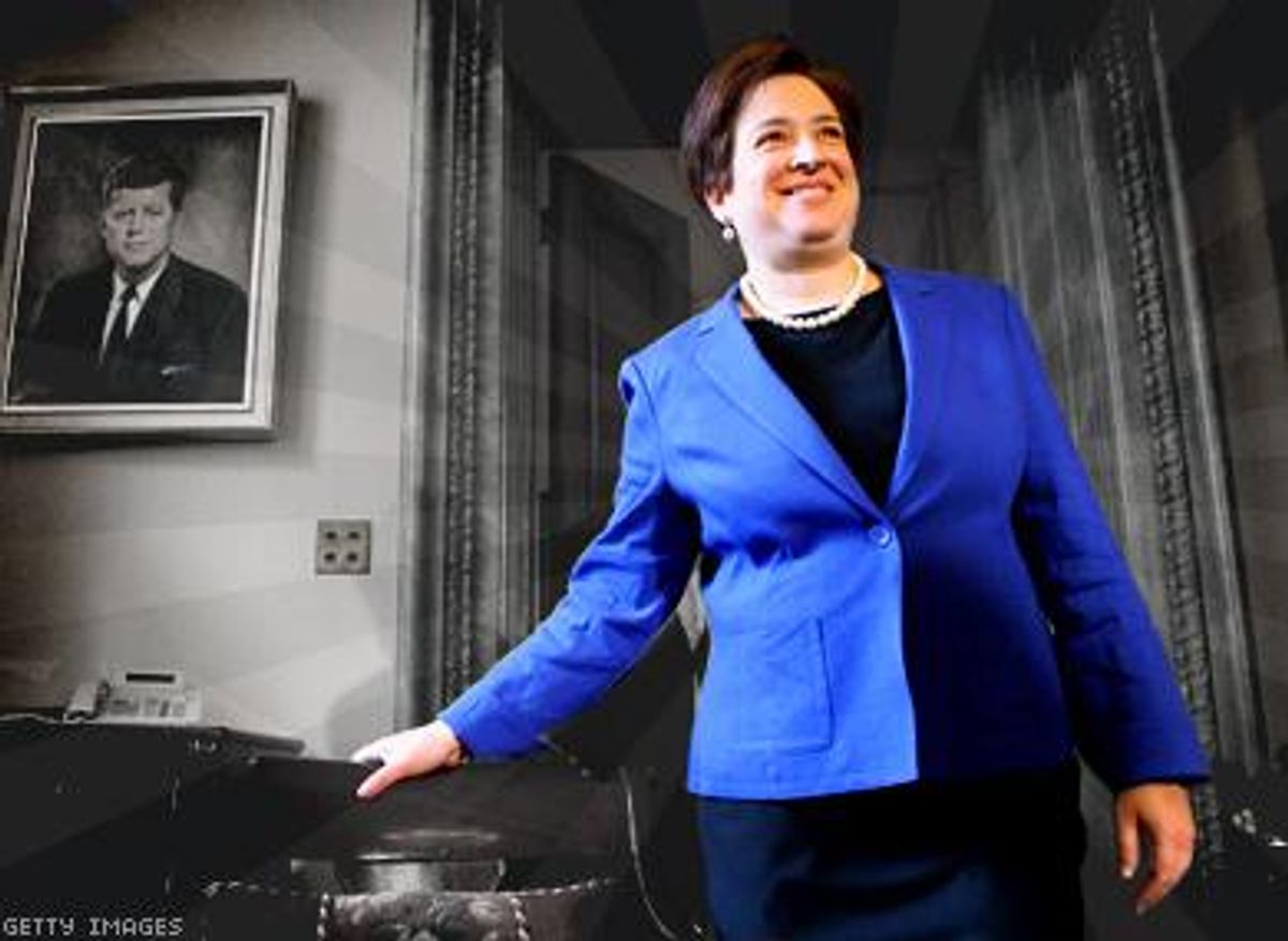 Elena Kagan Sworn In