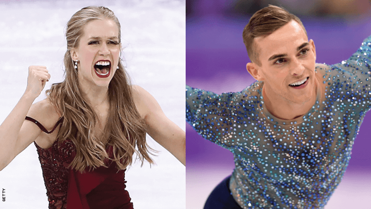 Kaitlyn Weaver and Adam Rippon