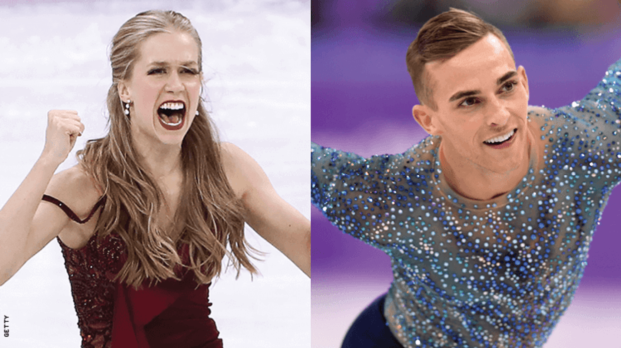 Kaitlyn Weaver and Adam Rippon