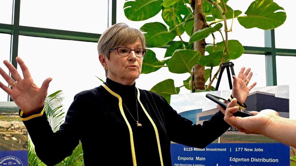 Kansas Governor Laura Kelly