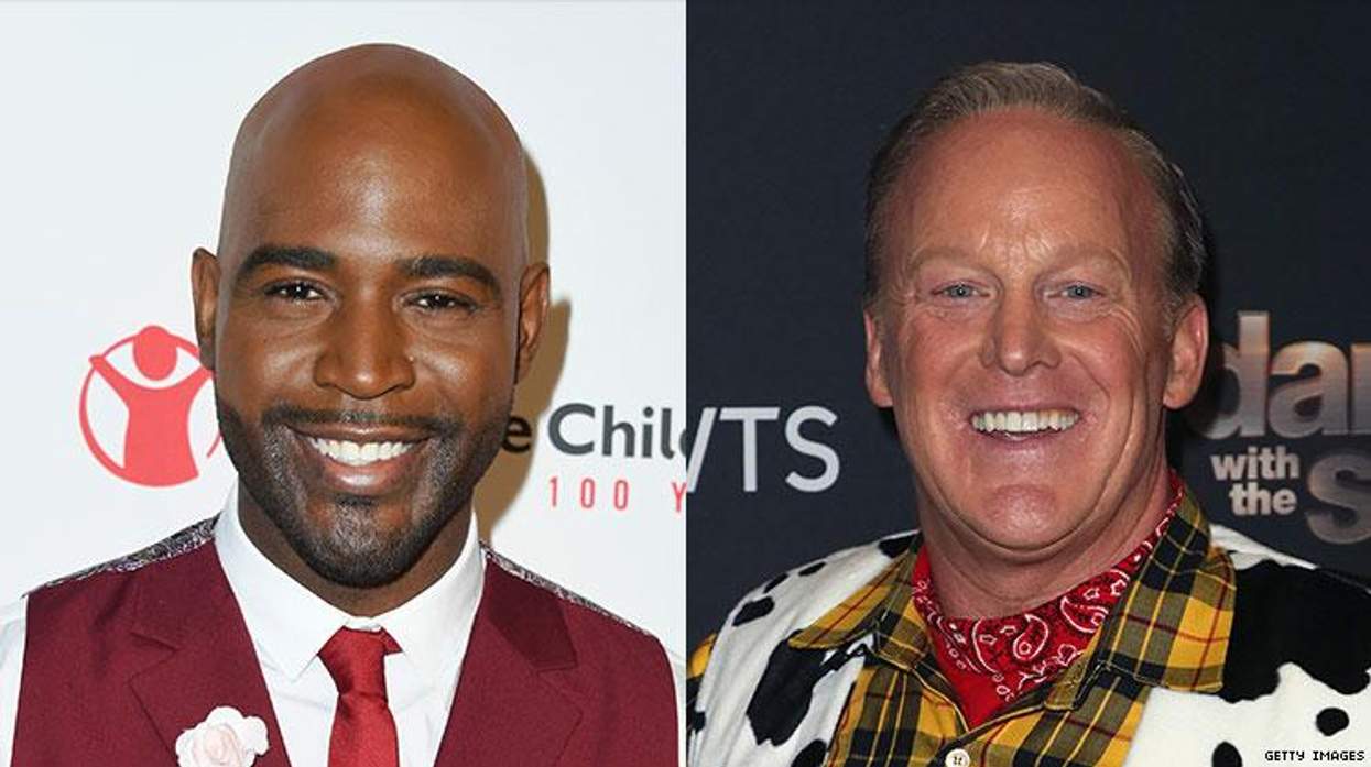 Karamo Brown, Sean Spicer