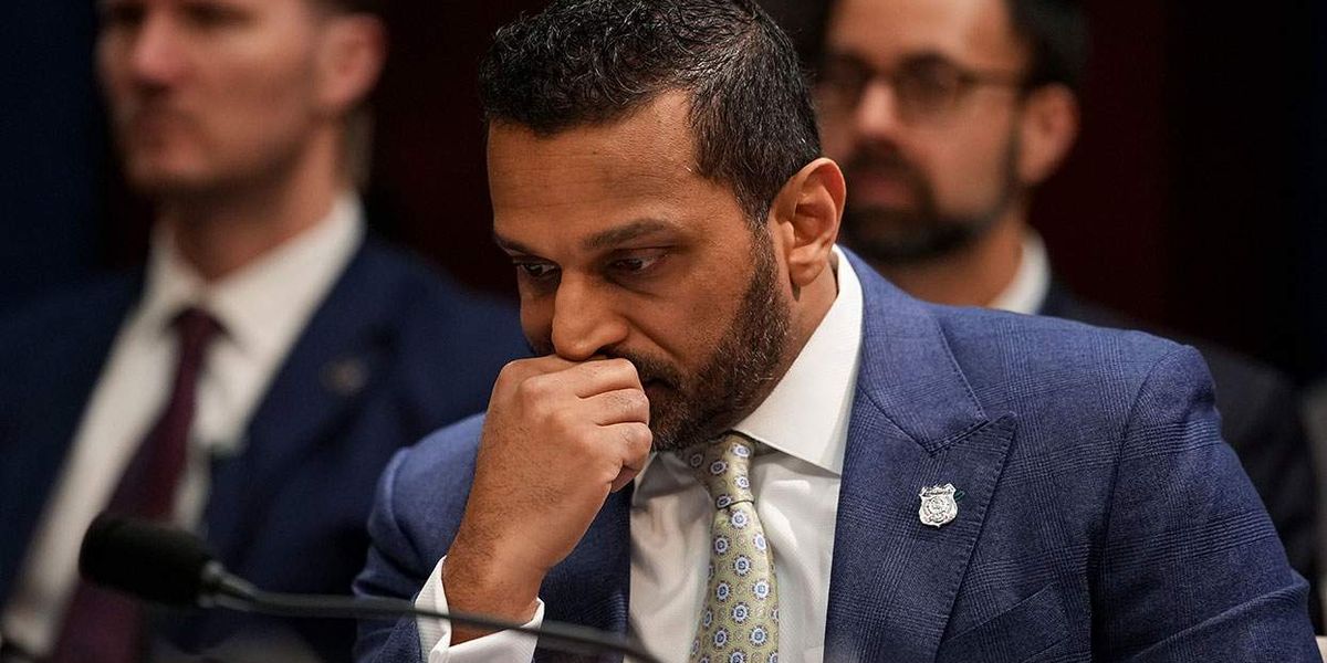 Dear Kash Patel: Quit your job. Get help