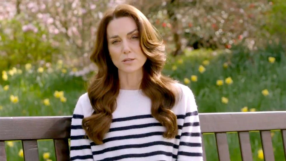 Kate Middleton Princess Whales Stomach Cancer Announcement