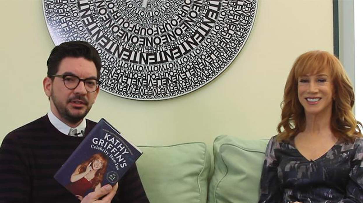 Kathy Griffin Talks To The Advocate About Her New Book