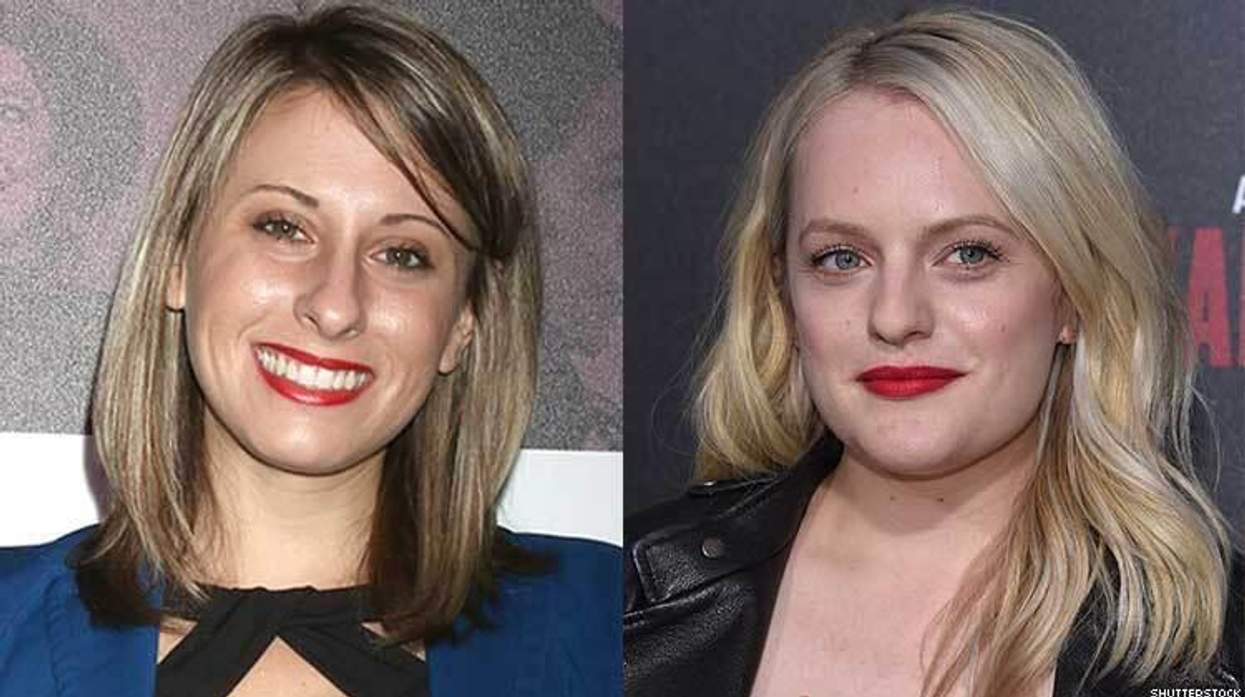 Katie Hill and Elisabeth Moss