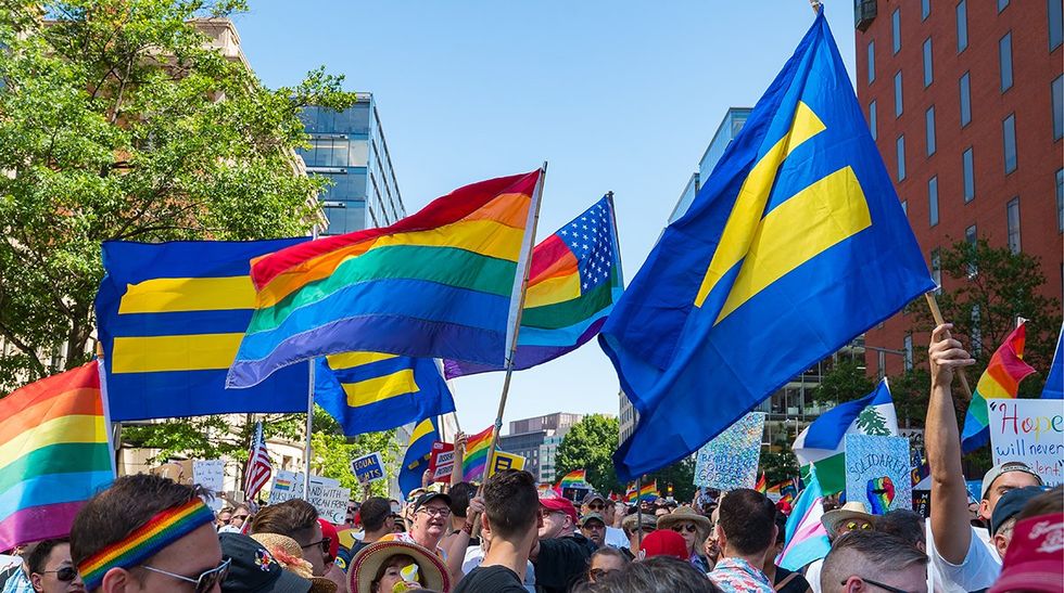 Kelley Robinson HRC President Interview LGBTQ pride parade rainbow flags human rights campaign