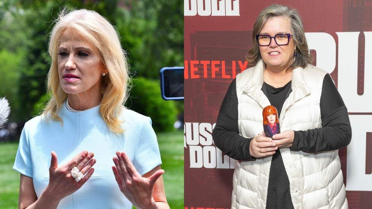 Kellyanne Conway and Rosie O'Donnell