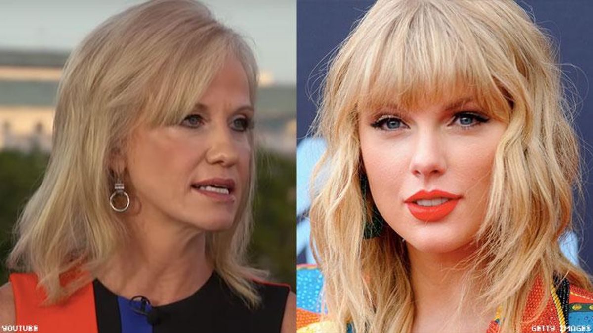 Kellyanne Conway and Taylor Swift