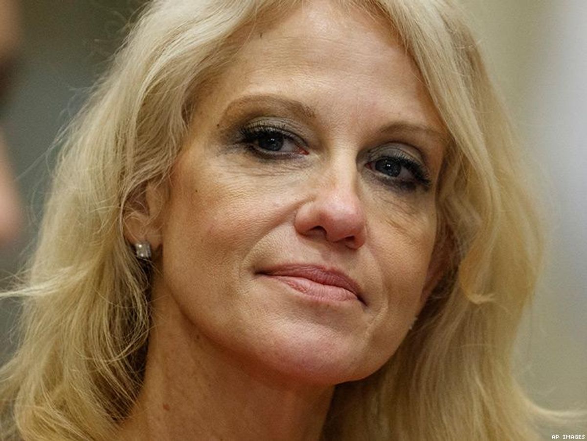 Merriamster Schools Kellyanne Conway on the Definition of Feminism