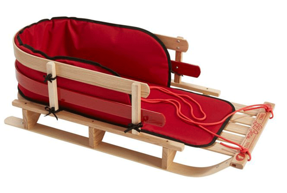 Kids\u2019 Pull Sled and Cushion Set from L.L. Bean