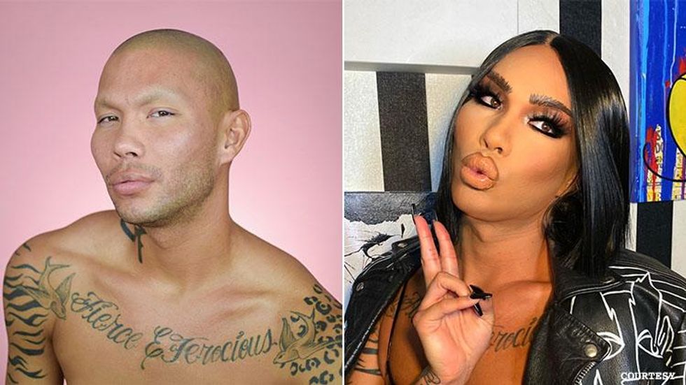 Kimora Black, before and after
