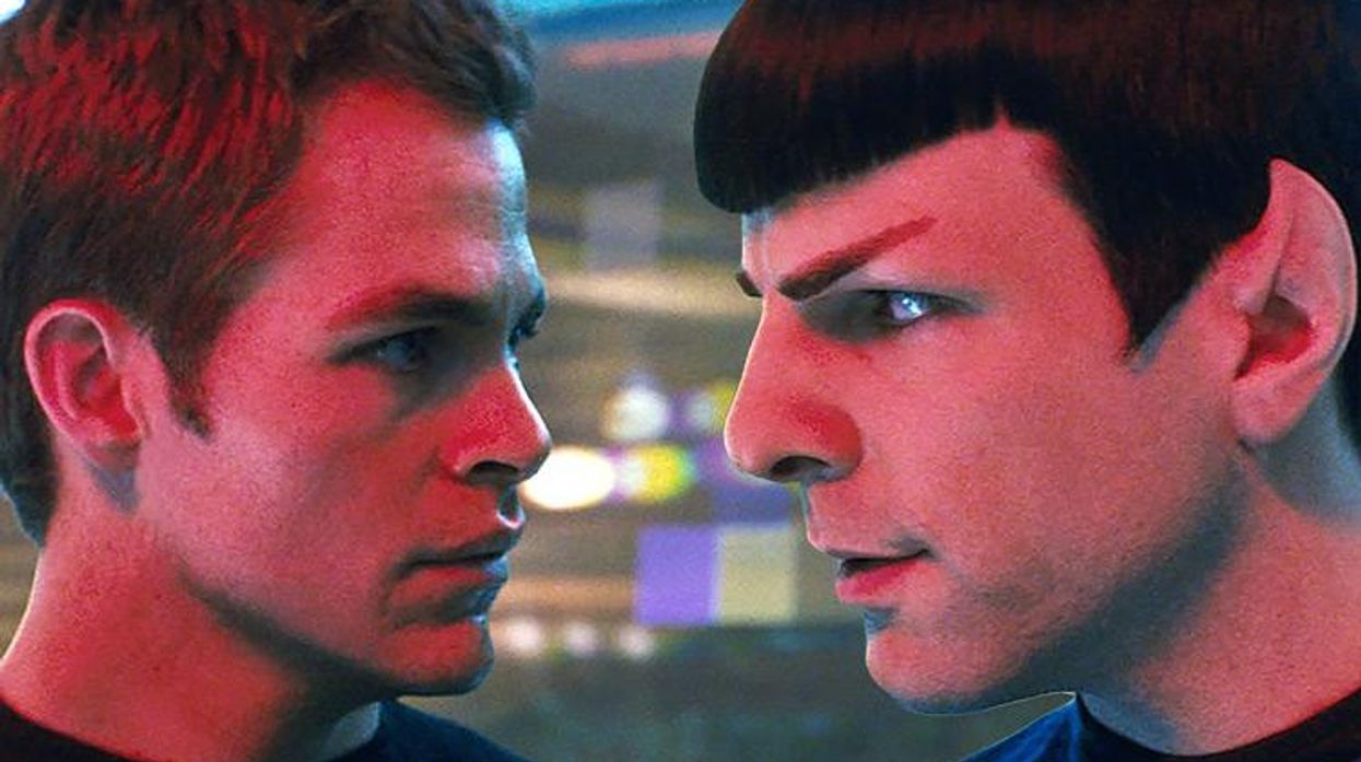 Kirk and Spock
