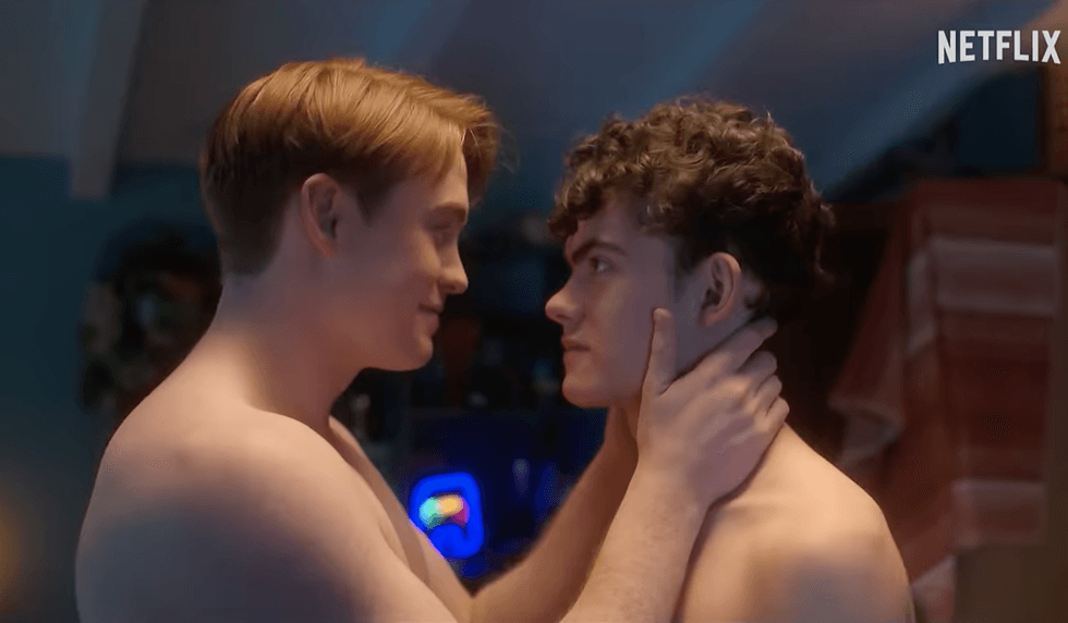 Kit Conner and Joe Locke in the Heartstopper season 3 trailer