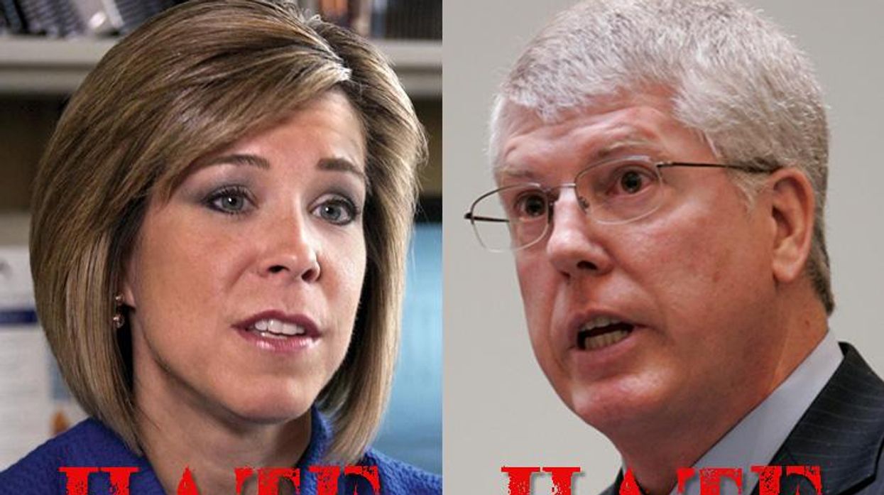 Kristen Waggoner and Mat Staver