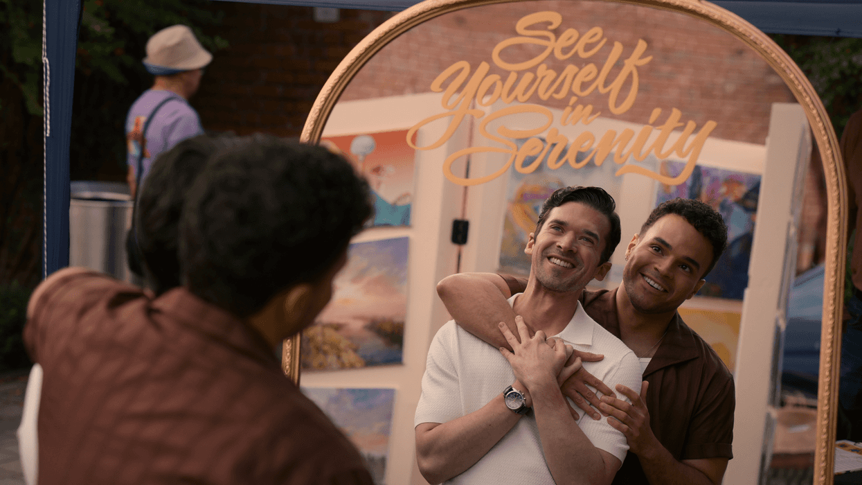 Kyle Findley and Chris Medlin on 'Sweet Magnolias' season 5.