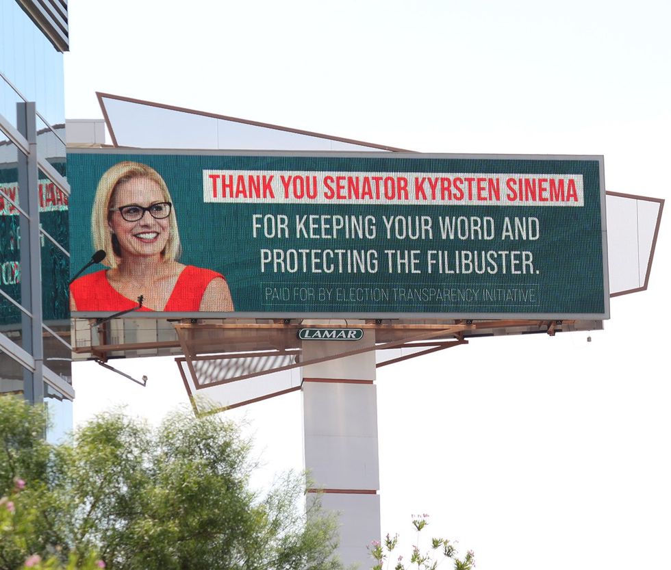 Kyrsten Sinema billboard