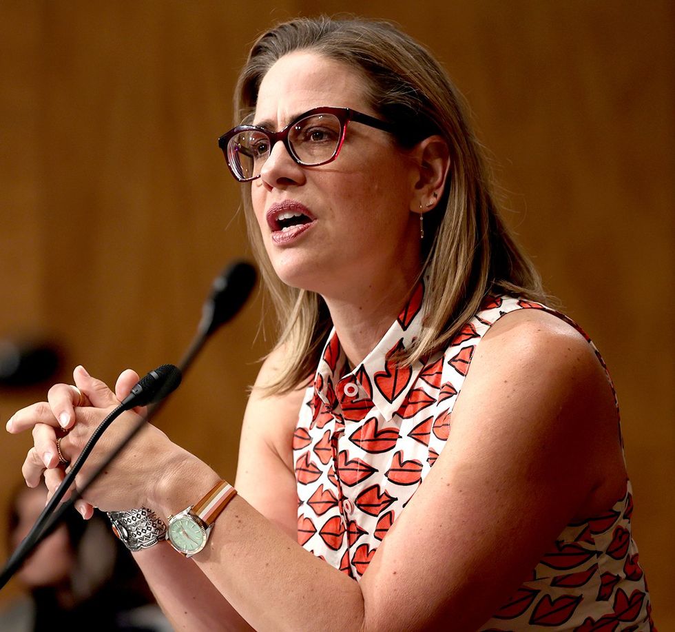 Kyrsten Sinema speaking