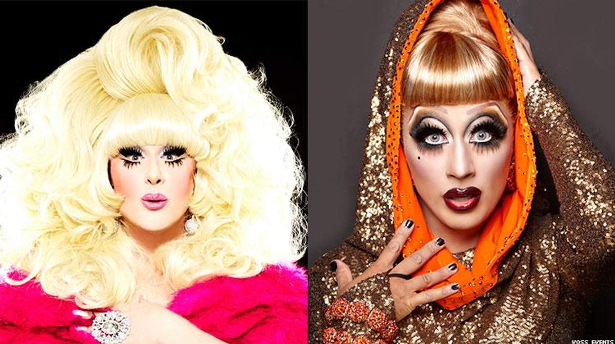 Lady Bunny and Bianca Del Rio