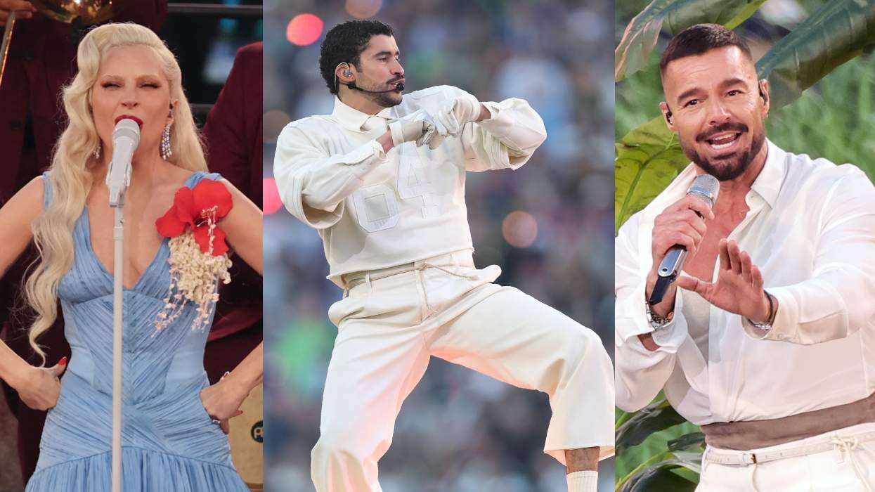 ​Lady Gaga, Bad Bunny, Ricky Martin performing at the 2026 Super Bowl Halftime Show