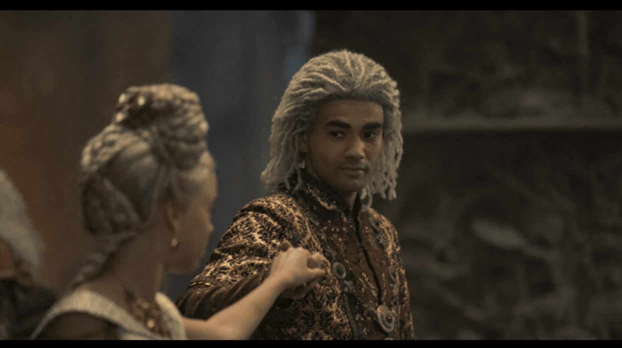 Laenor Velaryron played by John Macmillan