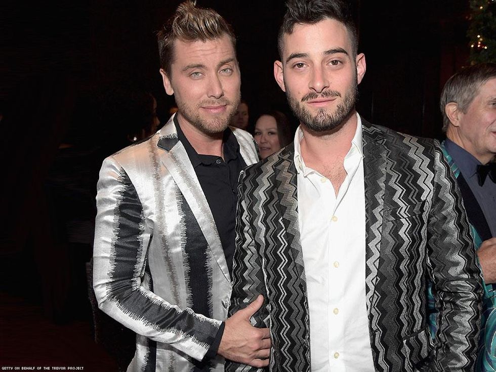 Lance Bass and Michael Turchin