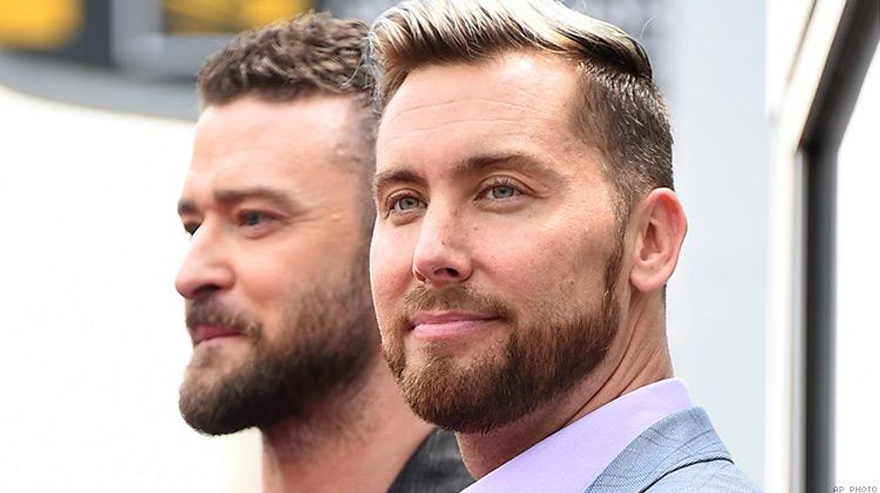 Lance Bass Gives Shout Out to LGBT Fans During Walk of Fame Induction