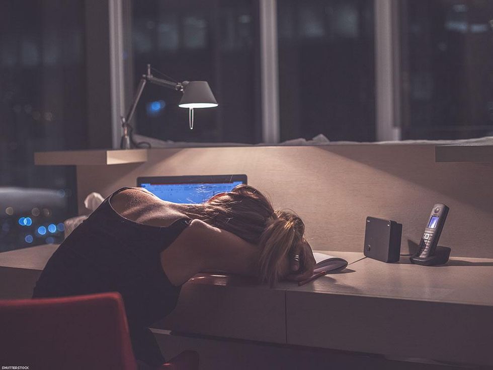 LATE NIGHT AT THE OFFICE