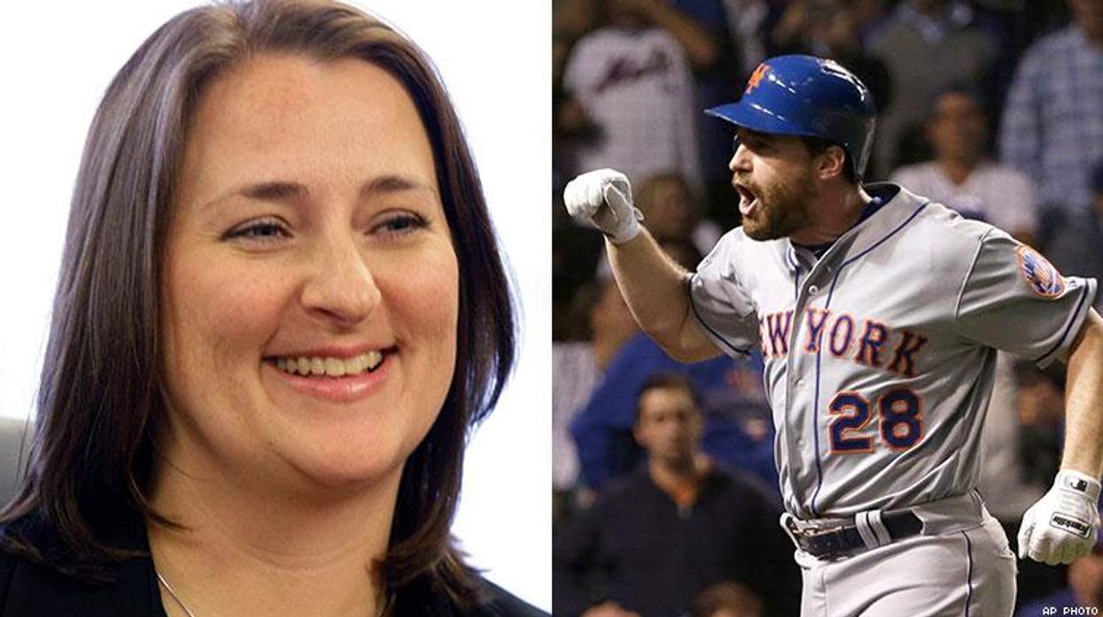Laura Ricketts and Daniel Murphy