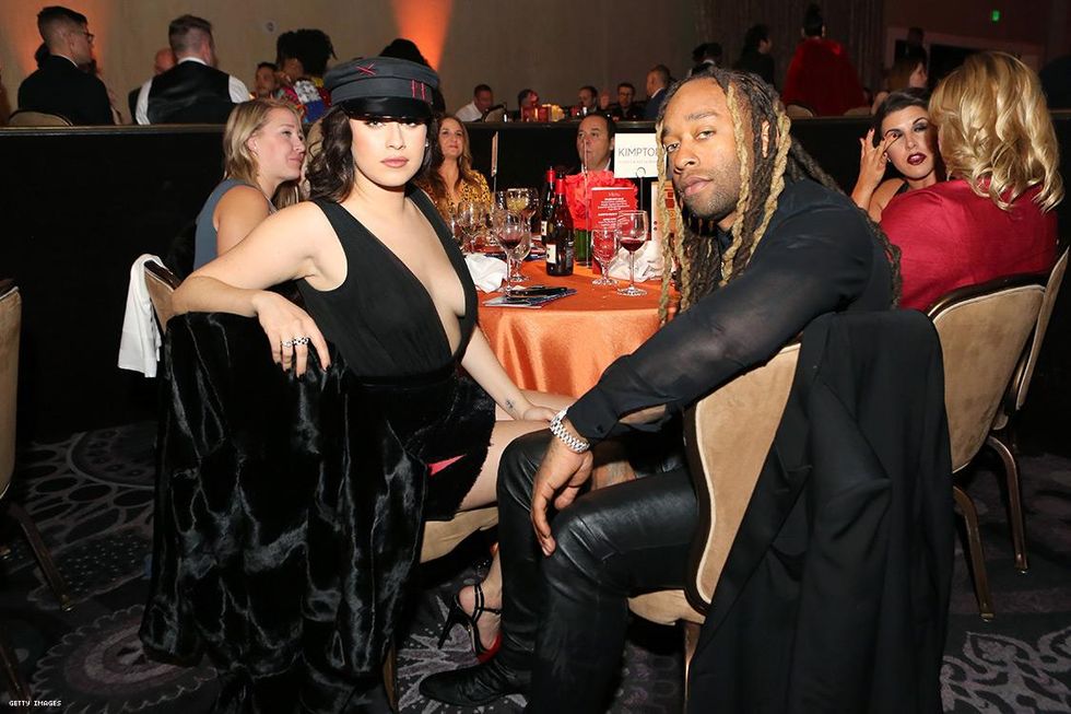 Lauren Jauregui (L) and Ty Dolla Sign