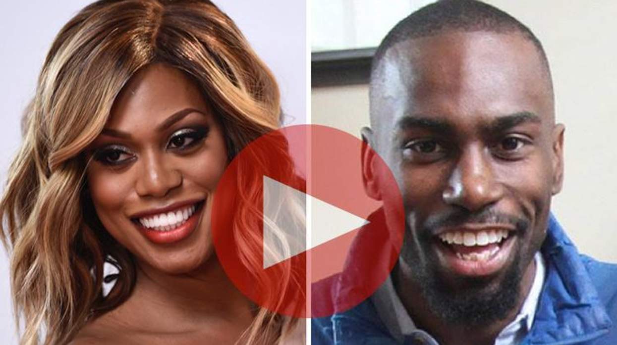 Laverne Cox and DeRay Mckesson