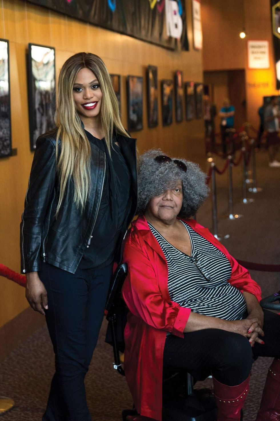 Laverne Cox and Miss Major Griffin-Gracy