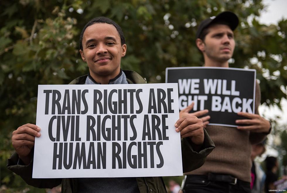 Leandro Justen Rise Up SCOTUS Trans