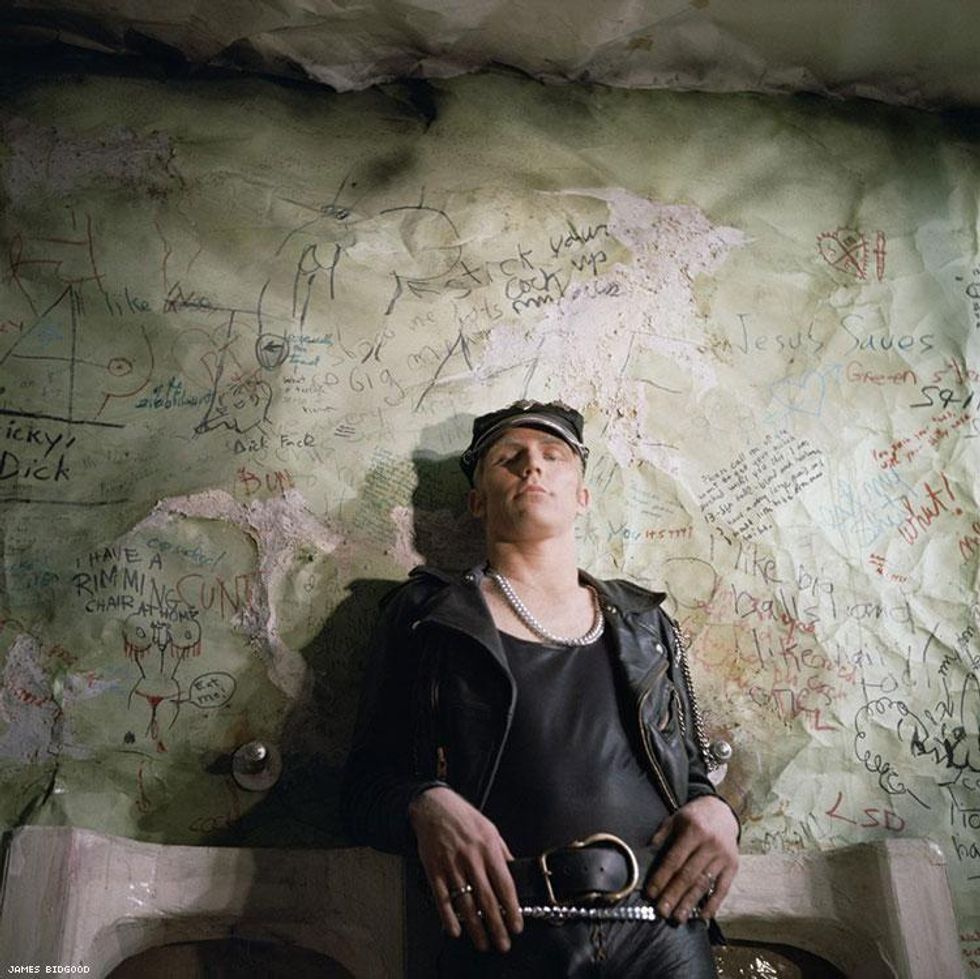 Leaning Against Urinal, Mid-to-late 1960s Digital C-Print Courtesy of ClampArt, New York