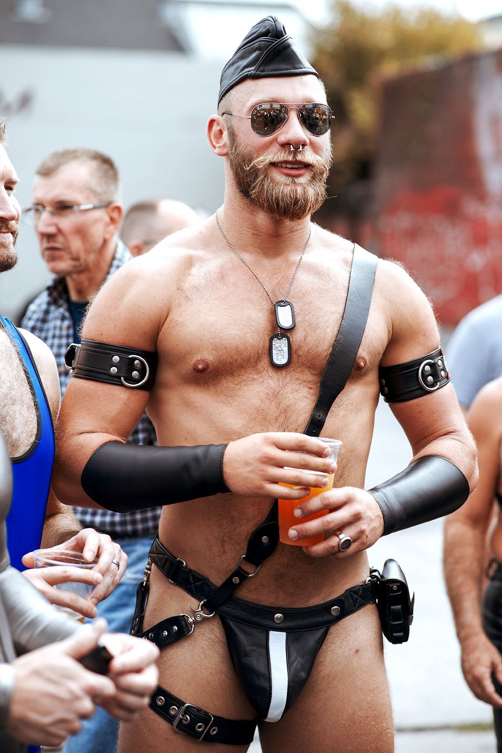 Leather Daddy Folsom Street Fair San Francisco California