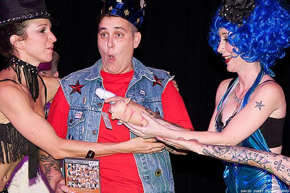 Left to right: Lea McGowan, John Smith, Chalyce Pay