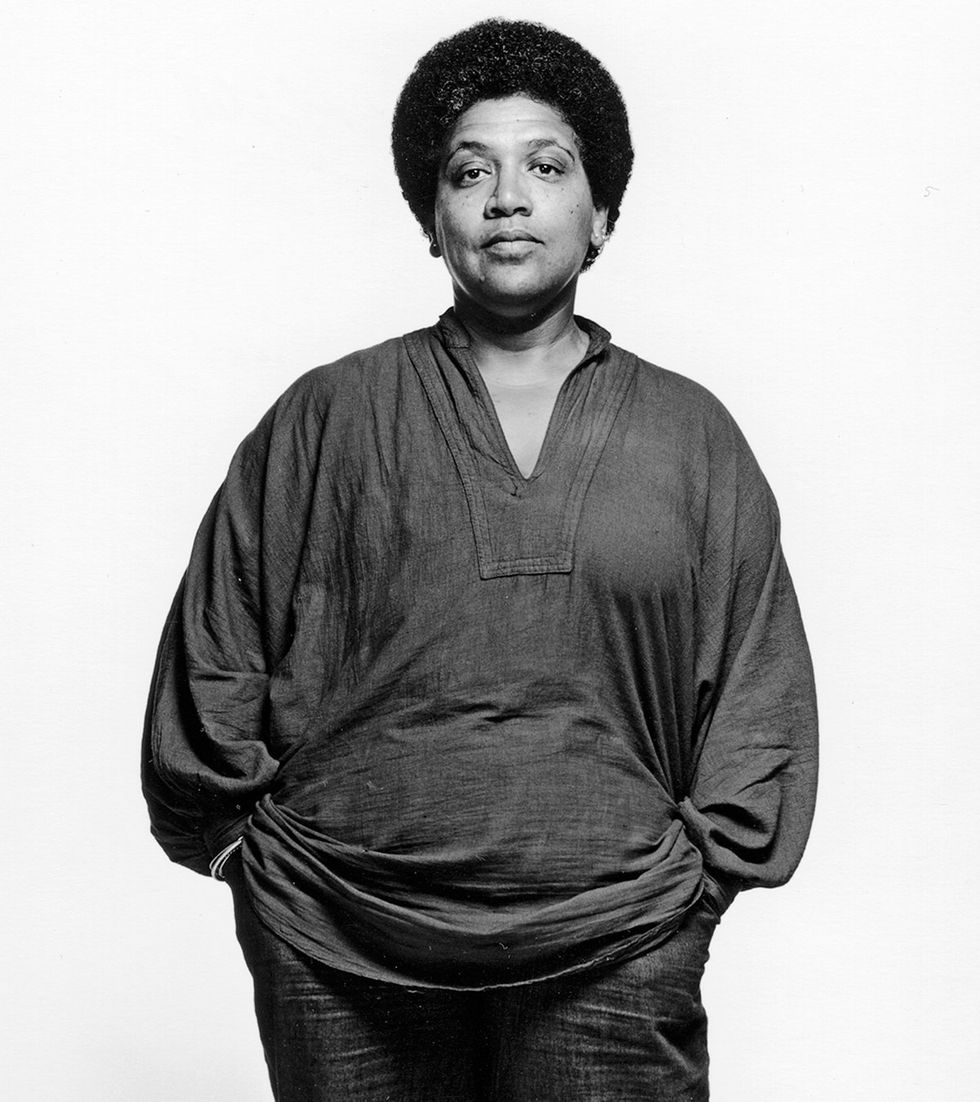 Lesbian Feminist Movement Poet Audre Lorde 1983