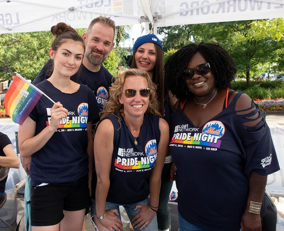 LGBT fans, allies, and their families filled Citi Field for the 3rd Annual Pride Night
