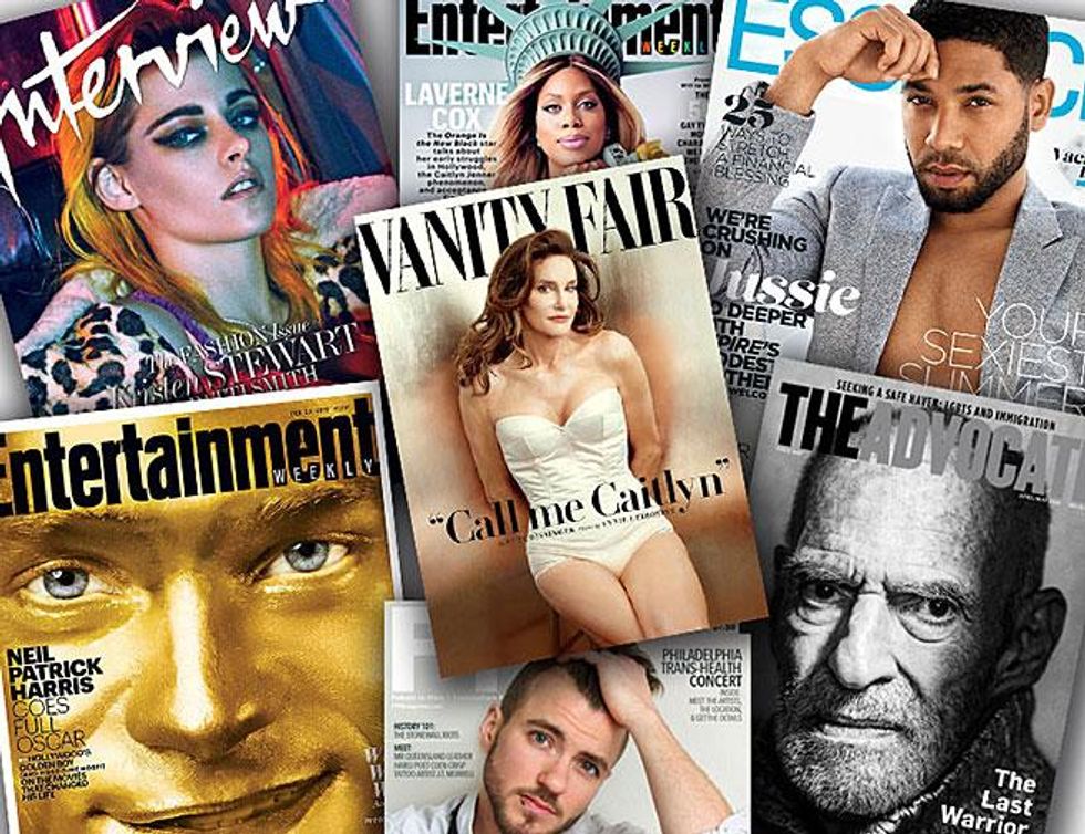 LGBT MAGAZINE COVERS