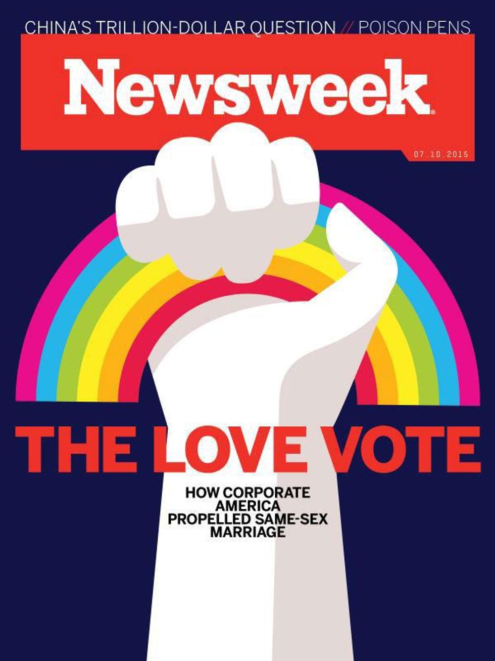 LGBT MAGAZINE COVERS